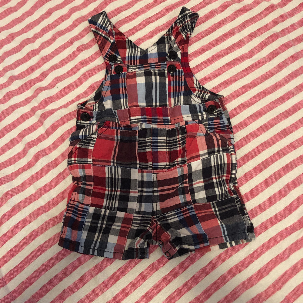 Plaid Shortalls by Kitestrings